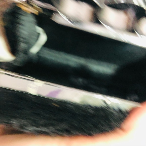 Black fur clutch / sling - Picture 14 of 14